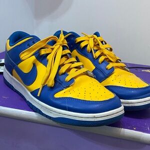 Nike Blue and White Sneakers